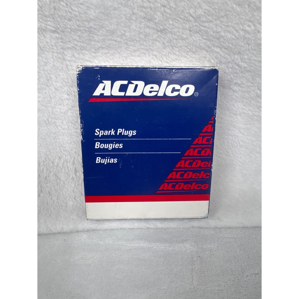 ACDelco Spark Plugs Unisex N/A Blue New OEM R44LTS 19300749 4-Pack